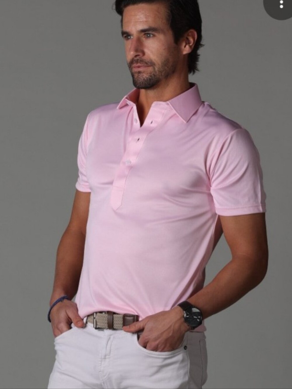 Collars & Co. Dress Collar Polo Short Sleeve